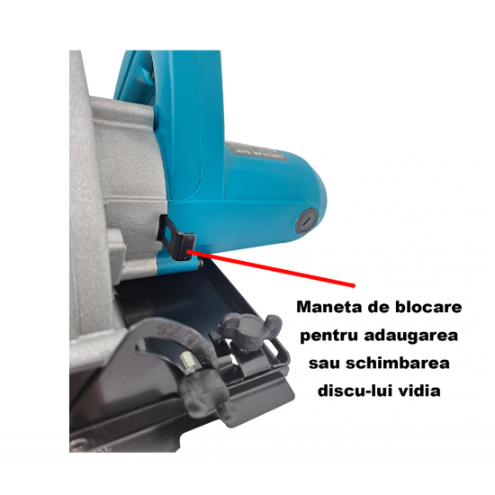 Fierastrau circular electric, DDT, 1050 W, 5000 Rpm, disc vidia 185 mm inclus