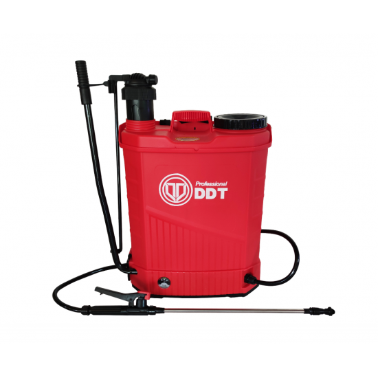 Pompa de stropit cu acumulator 2 in 1 , DDT , rezervor 16 Litri , 12 V , 8 Ah