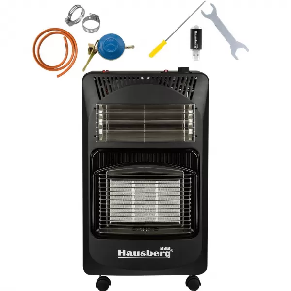 Soba pe gaz GPL (butelie) si electric Hausberg + Butelie 26 L