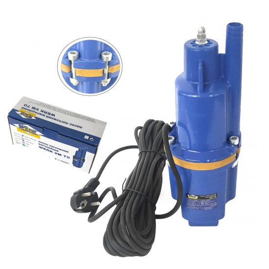 Pompa apa submersibila pe vibratie VMP 70 , 320 W , 1500 l/h , adancime aspiratie 4 m