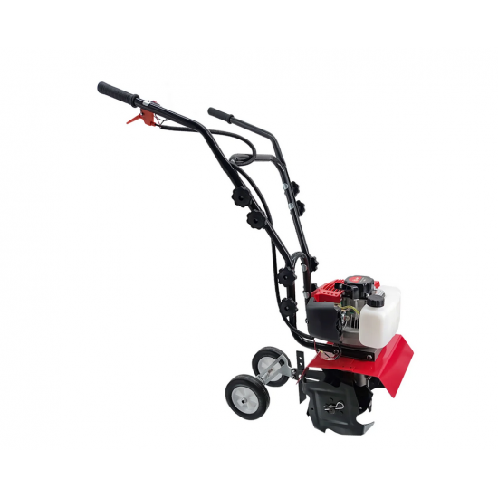 Cultivator / Motosapa pe benzina , motor 2 timpi , latime de lucru 25 cm , 52 cc , 4 cutite