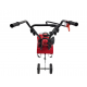 Cultivator / Motosapa pe benzina , motor 2 timpi , latime de lucru 25 cm , 52 cc , 4 cutite