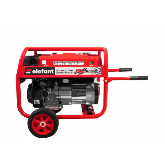 Generator pe benzină ZH3500-2 ELEFANT, Ieșire curent 2,8 kW, 7 CP, siguranță de pornire, indicator de benzină