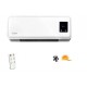 Aeroterma de perete , doua trepte de putere 1000/2000W, Timer 1-12 H , suprafata de incalzire 20-25 m²