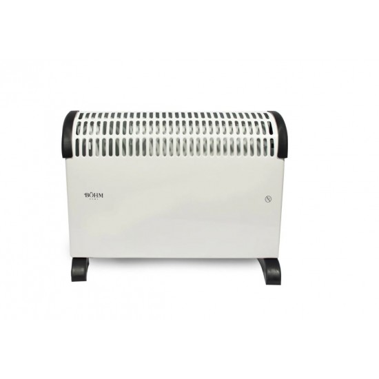 Radiator electric cu ventilator turbo, 2000 W, Timer pana la 24 h, Suprafața de încălzire 20-25 m²