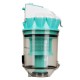 Aspirator fara sac Hausberg  700 W, capacitate 3 L, aspirare uscata, ciclonic, filtru HEPA, Alb-Verde