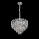 Candelabru Cristal Nelson 7x E27 Argintiu