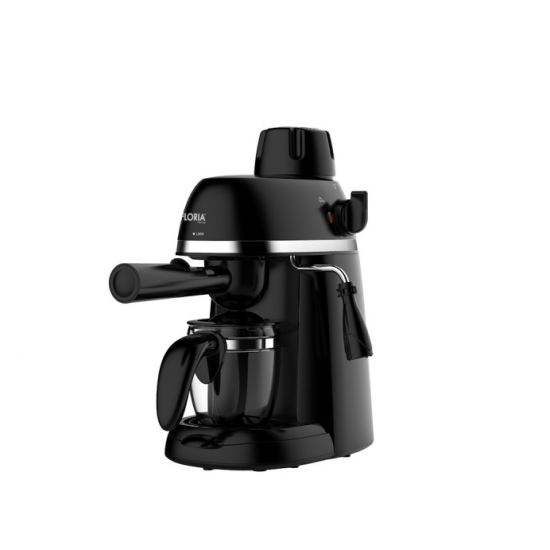 Espressor Floria ZLN9358 Negru, putere 800W, presiune de 3.5 bari, usor de curatat